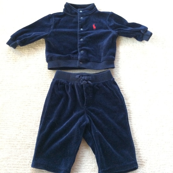 Ralph Lauren Other - Ralph Lauren Baby Boy Tracksuit Jacket Pant Set